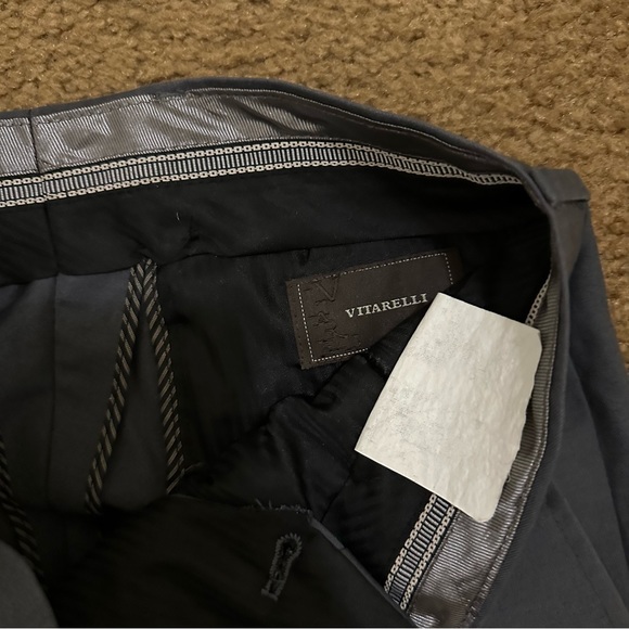 Vitarelli men’s grey 100% viscose dress pants size 31 - Picture 4 of 13